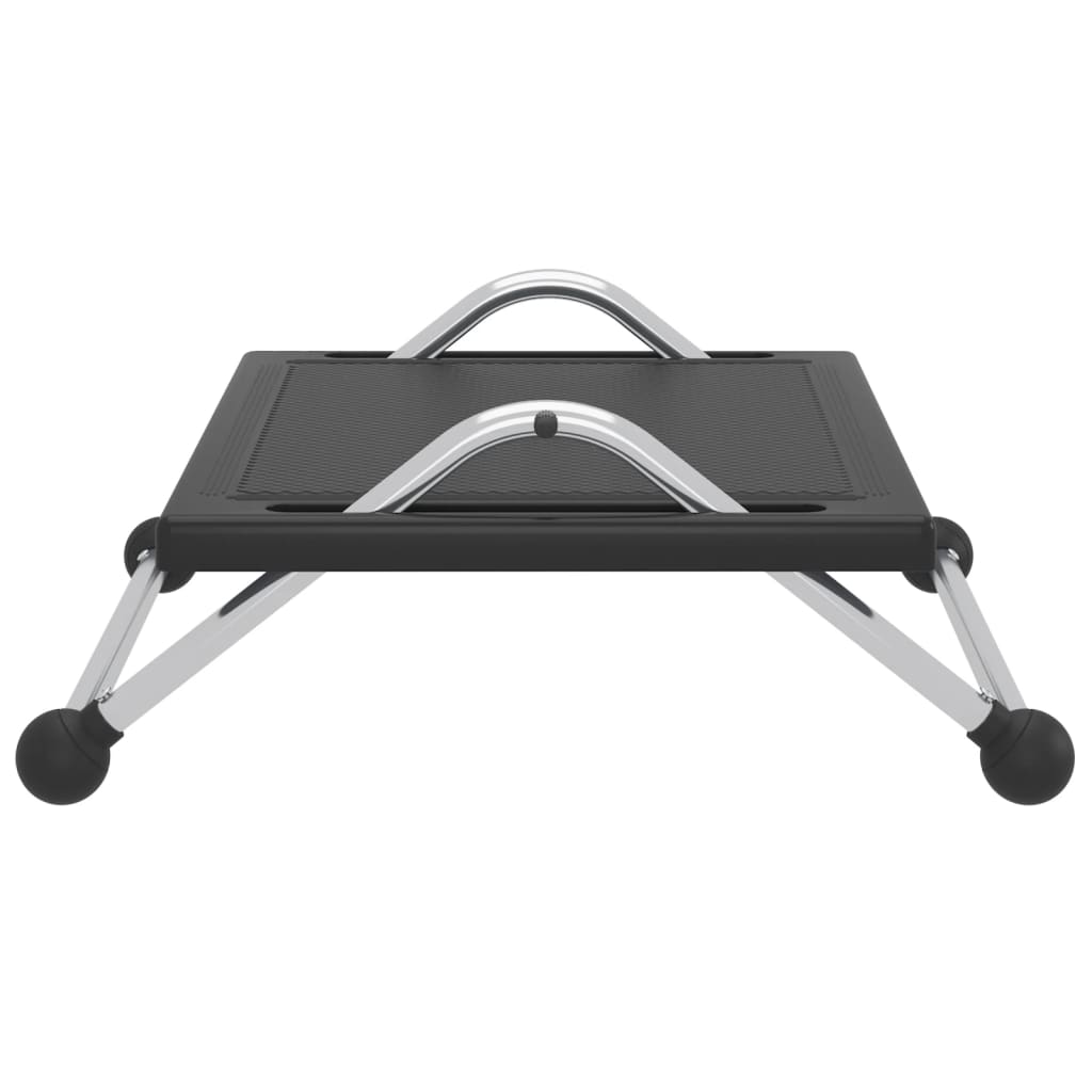 vidaXL Footrest Black 45x40x13.5 cm