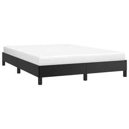 vidaXL Bed Frame without Mattress Black 137x190 cm Full Faux Leather
