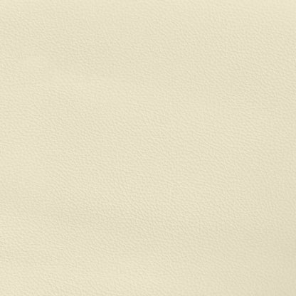 vidaXL Bed Frame with Headboard without Mattress Cream 140x190 cm