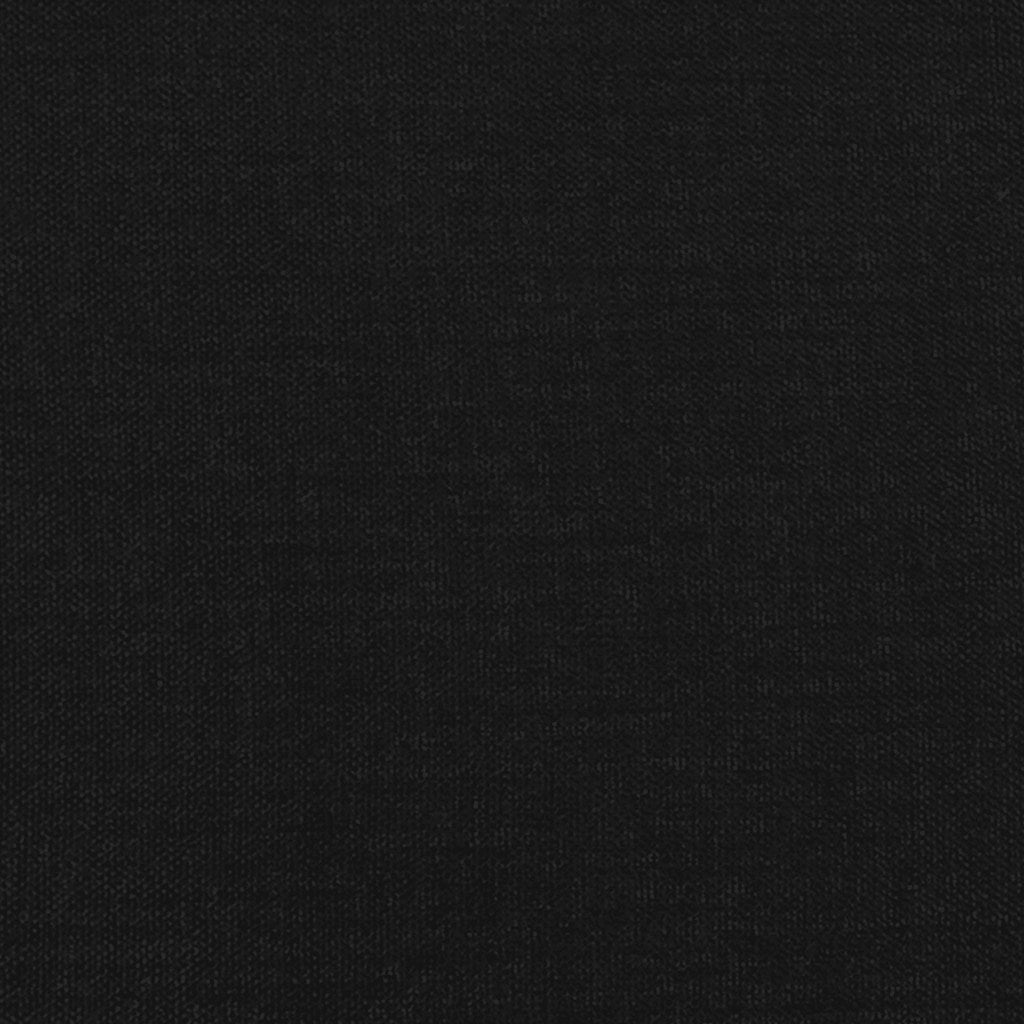 vidaXL Bed Frame without Mattress Black 90x190cm Single Fabric