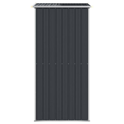 vidaXL Garden Shed Anthracite 192x108x223 cm Galvanised Steel