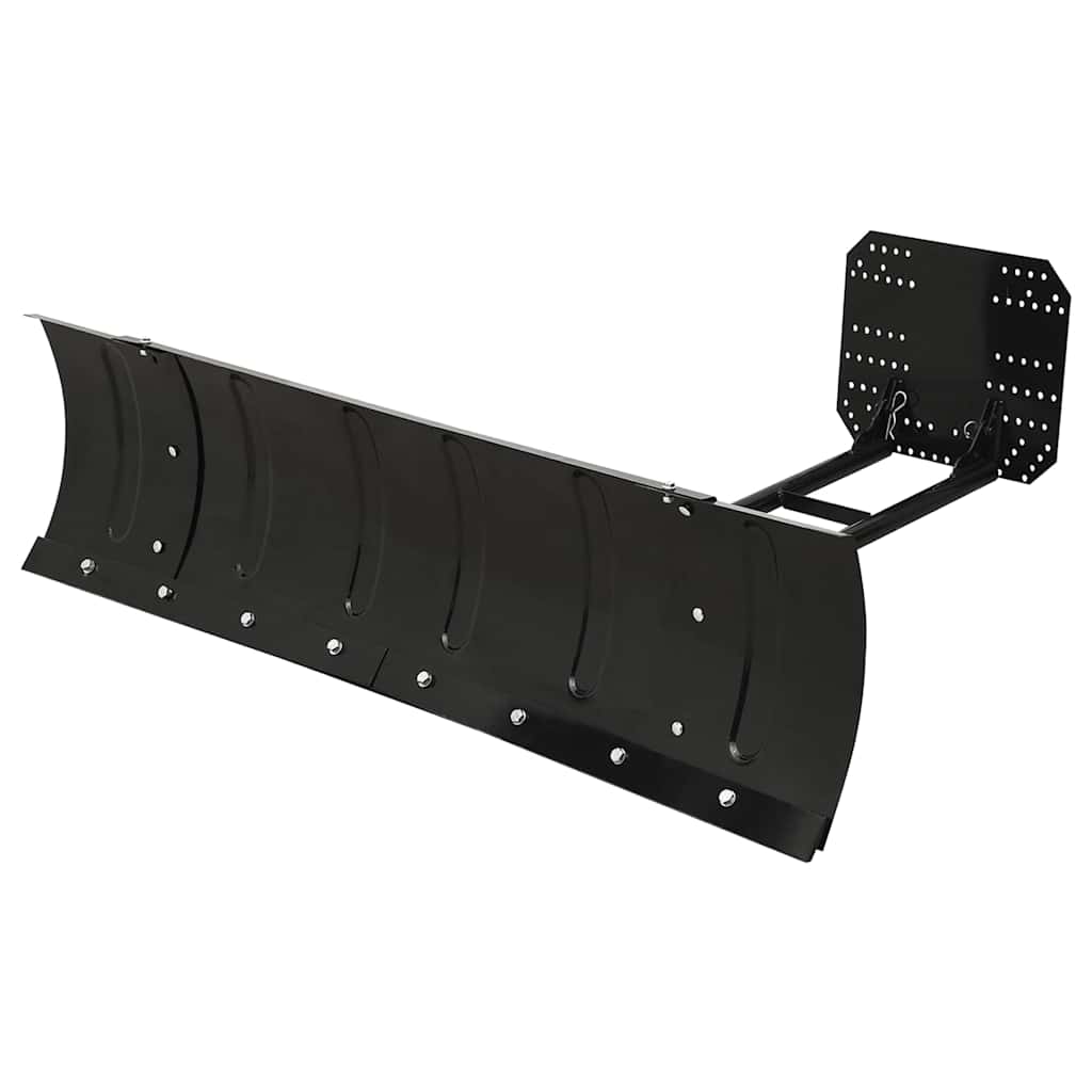vidaXL Snow Plough for ATV 150x38 cm Black