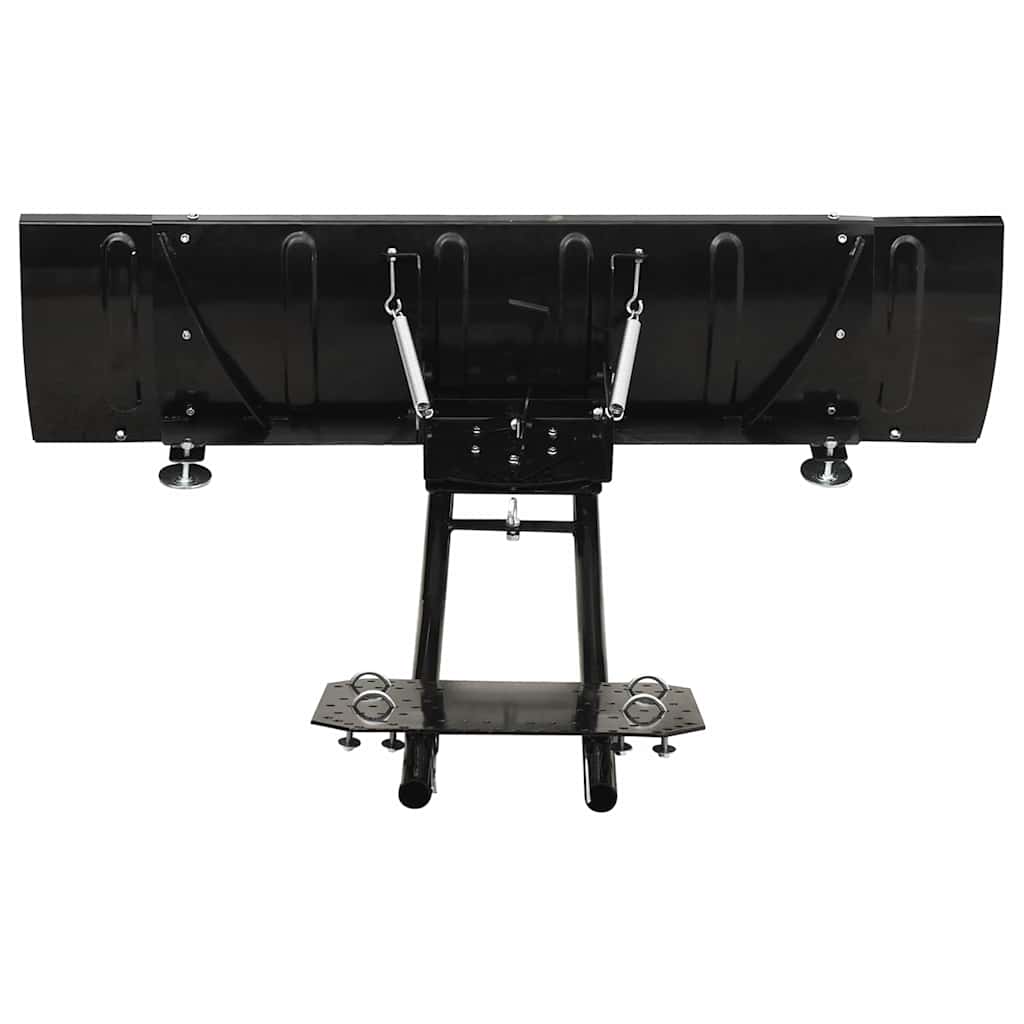 vidaXL Snow Plough for ATV 150x38 cm Black