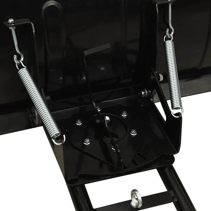 vidaXL Snow Plough for ATV 150x38 cm Black