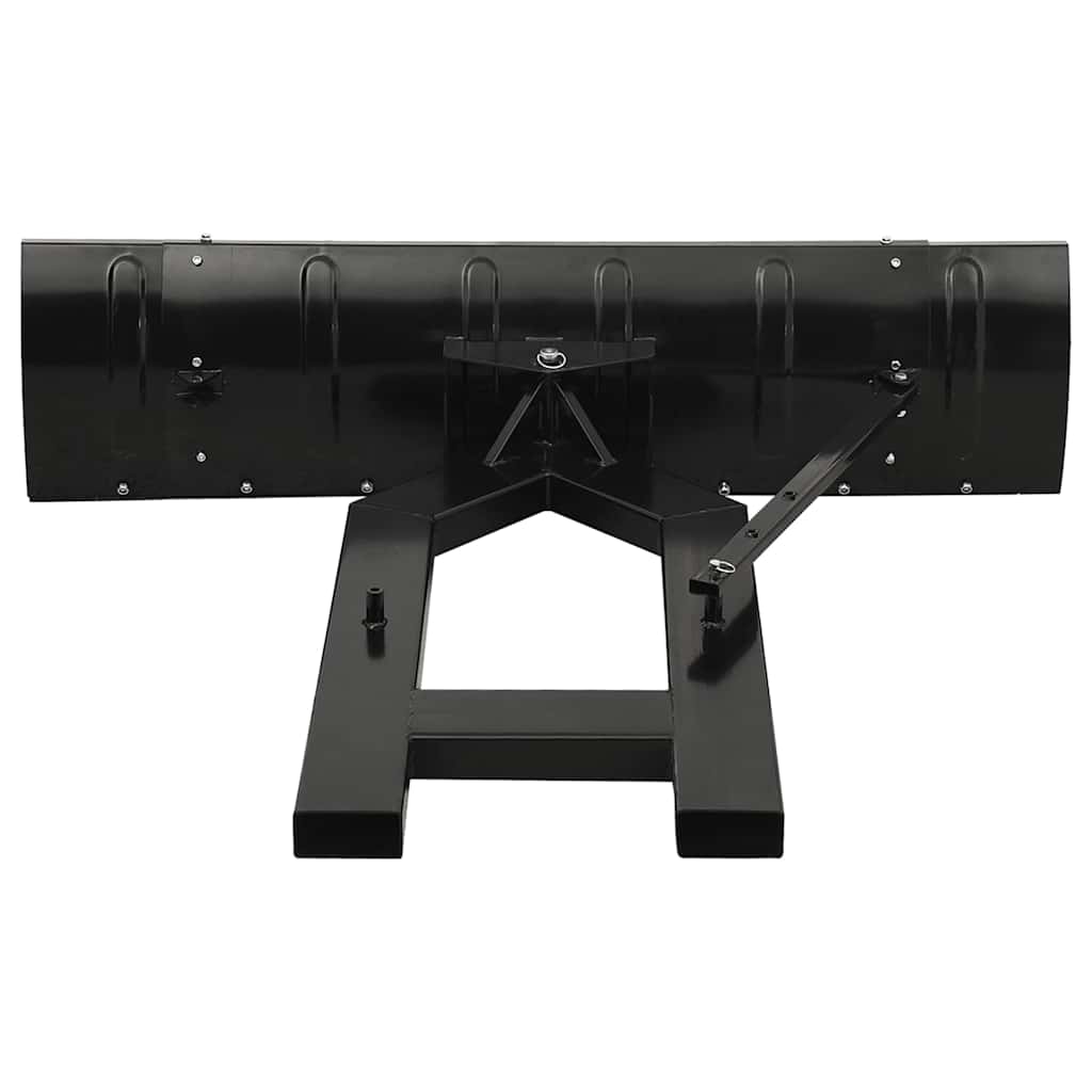 vidaXL Snow Plough for Forklift 150x38 cm Black