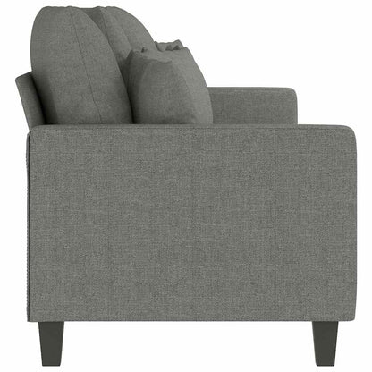 vidaXL 3-Seater Sofa Dark Grey 210 cm Fabric