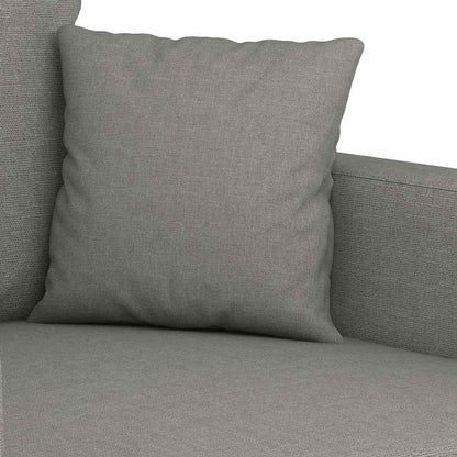 vidaXL 3-Seater Sofa Dark Grey 210 cm Fabric