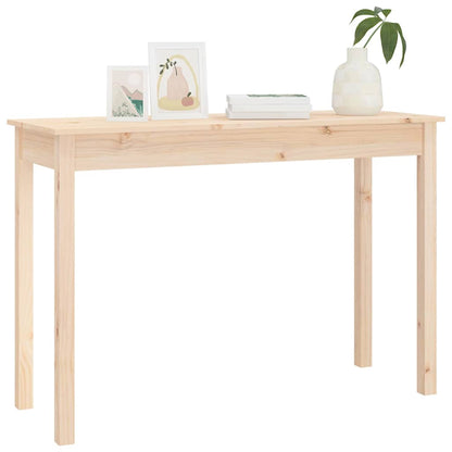 814239 vidaXL Console Table 110x40x75 cm Solid Wood Pine