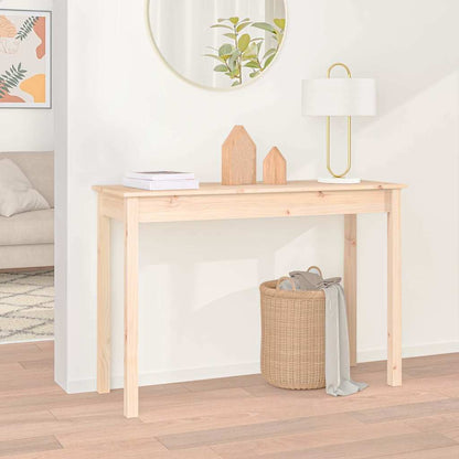 814239 vidaXL Console Table 110x40x75 cm Solid Wood Pine