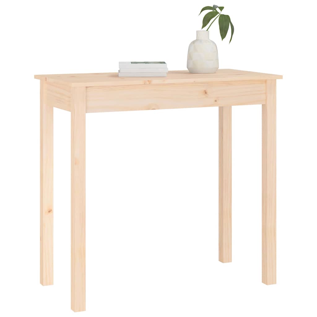 814244 vidaXL Console Table 80x40x75 cm Solid Wood Pine