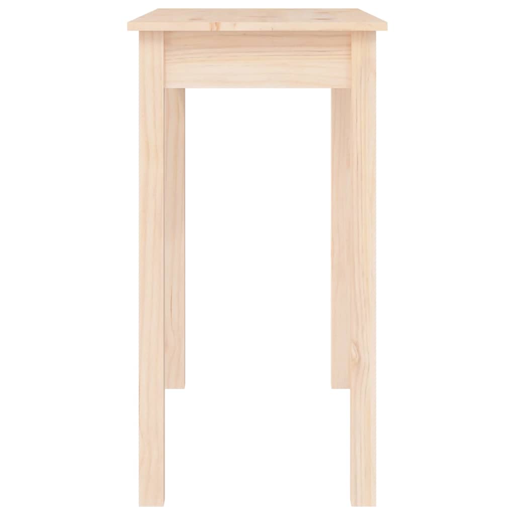 814244 vidaXL Console Table 80x40x75 cm Solid Wood Pine