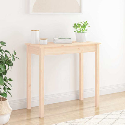 814244 vidaXL Console Table 80x40x75 cm Solid Wood Pine