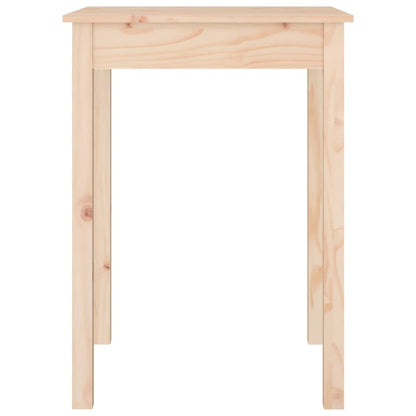 vidaXL Dining Table 55x55x75 cm Solid Wood Pine