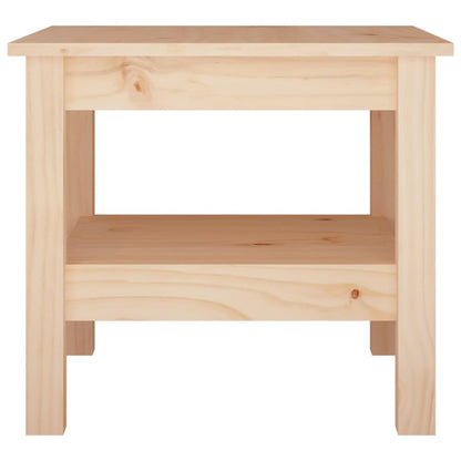 vidaXL Coffee Table 45x45x40 cm Solid Wood Pine