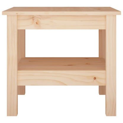 814264 vidaXL Coffee Table 45x45x40 cm Solid Wood Pine