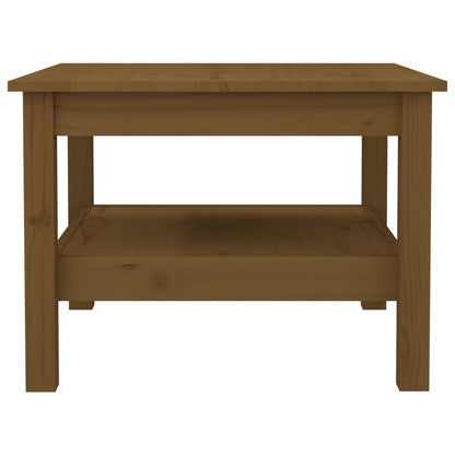 vidaXL Coffee Table Honey Brown 55x55x40 cm Solid Wood Pine