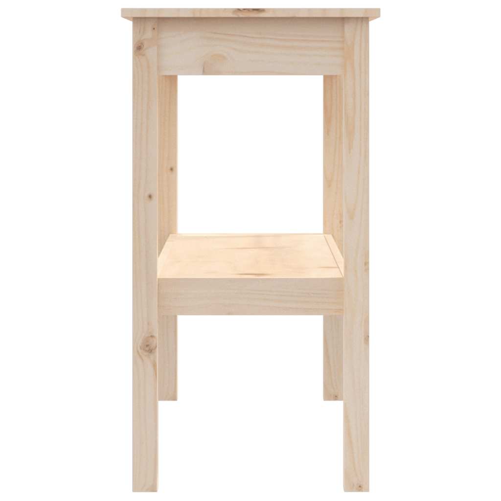 vidaXL Console Table 110x40x75 cm Solid Wood Pine
