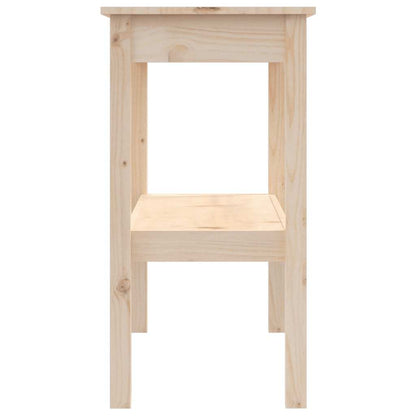vidaXL Console Table 110x40x75 cm Solid Wood Pine