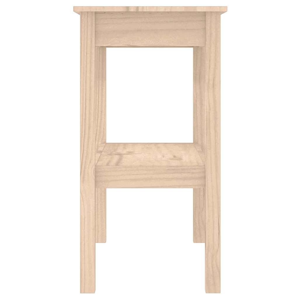 vidaXL Console Table 80x40x75 cm Solid Wood Pine