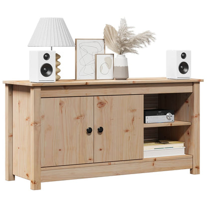 vidaXL TV Cabinet 103x36.5x52 cm Solid Wood Pine