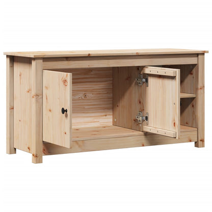 vidaXL TV Cabinet 103x36.5x52 cm Solid Wood Pine