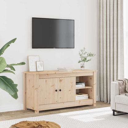 vidaXL TV Cabinet 103x36.5x52 cm Solid Wood Pine