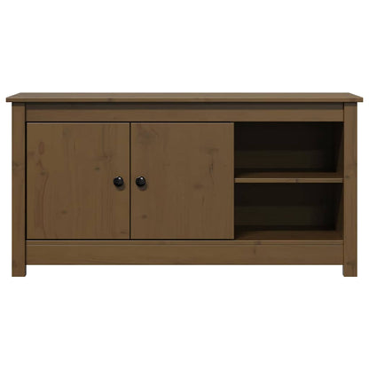 vidaXL TV Cabinet Honey Brown 103x36,5x52 cm Solid Wood Pine