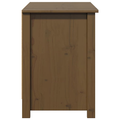 vidaXL TV Cabinet Honey Brown 103x36,5x52 cm Solid Wood Pine