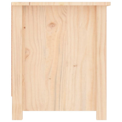 vidaXL Shoe Cabinet 110x38x45,5 cm Solid Wood Pine