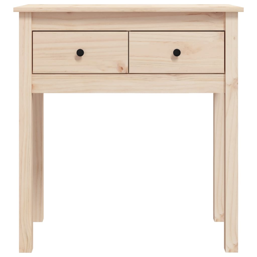 vidaXL Console Table 70x35x75 cm Solid Wood Pine