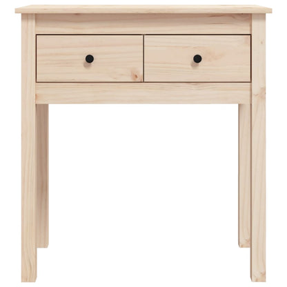 vidaXL Console Table 70x35x75 cm Solid Wood Pine