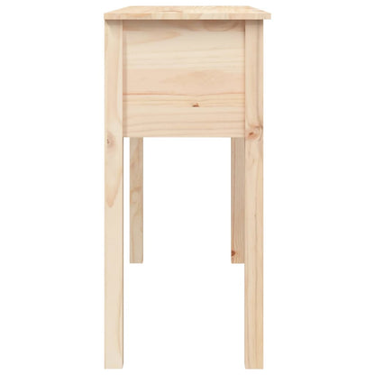 vidaXL Console Table 100x35x75 cm Solid Wood Pine