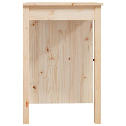 vidaXL Desk 100x50x75 cm Solid Wood Pine
