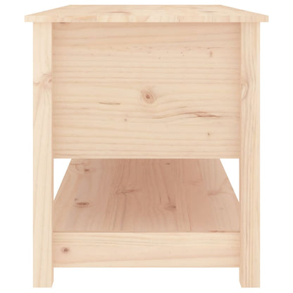 vidaXL Coffee Table 102x49x55 cm Solid Wood Pine