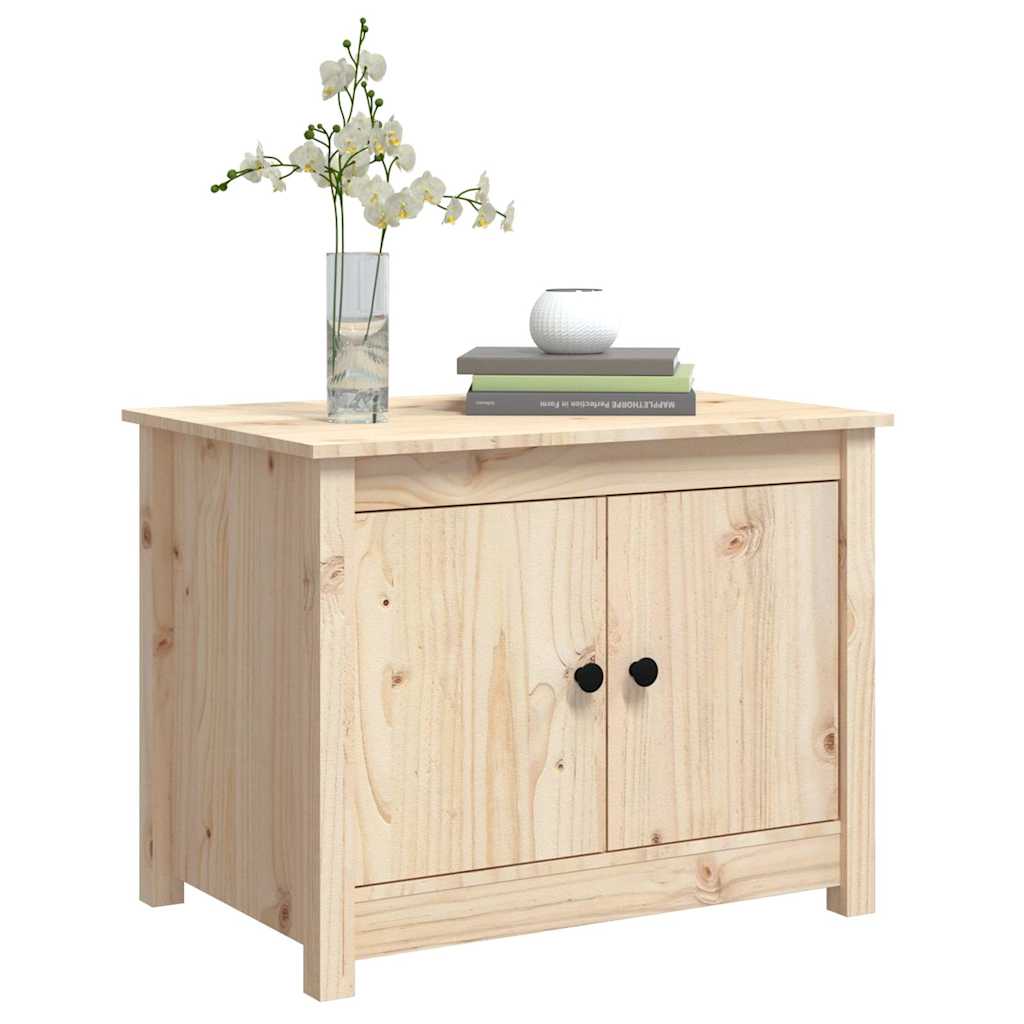 vidaXL Coffee Table 71x49x55 cm Solid Wood Pine