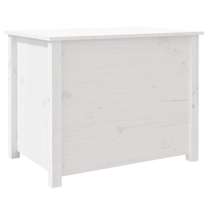 vidaXL Coffee Table White 71x49x55 cm Solid Wood Pine