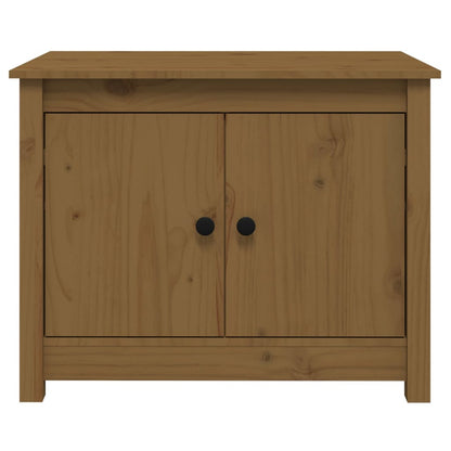 vidaXL Coffee Table Honey Brown 71x49x55 cm Solid Wood Pine