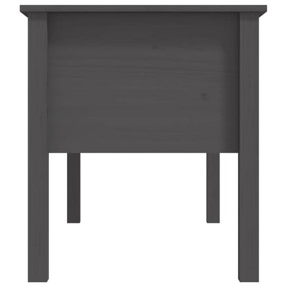 vidaXL Coffee Table Grey 102x49x55 cm Solid Wood Pine