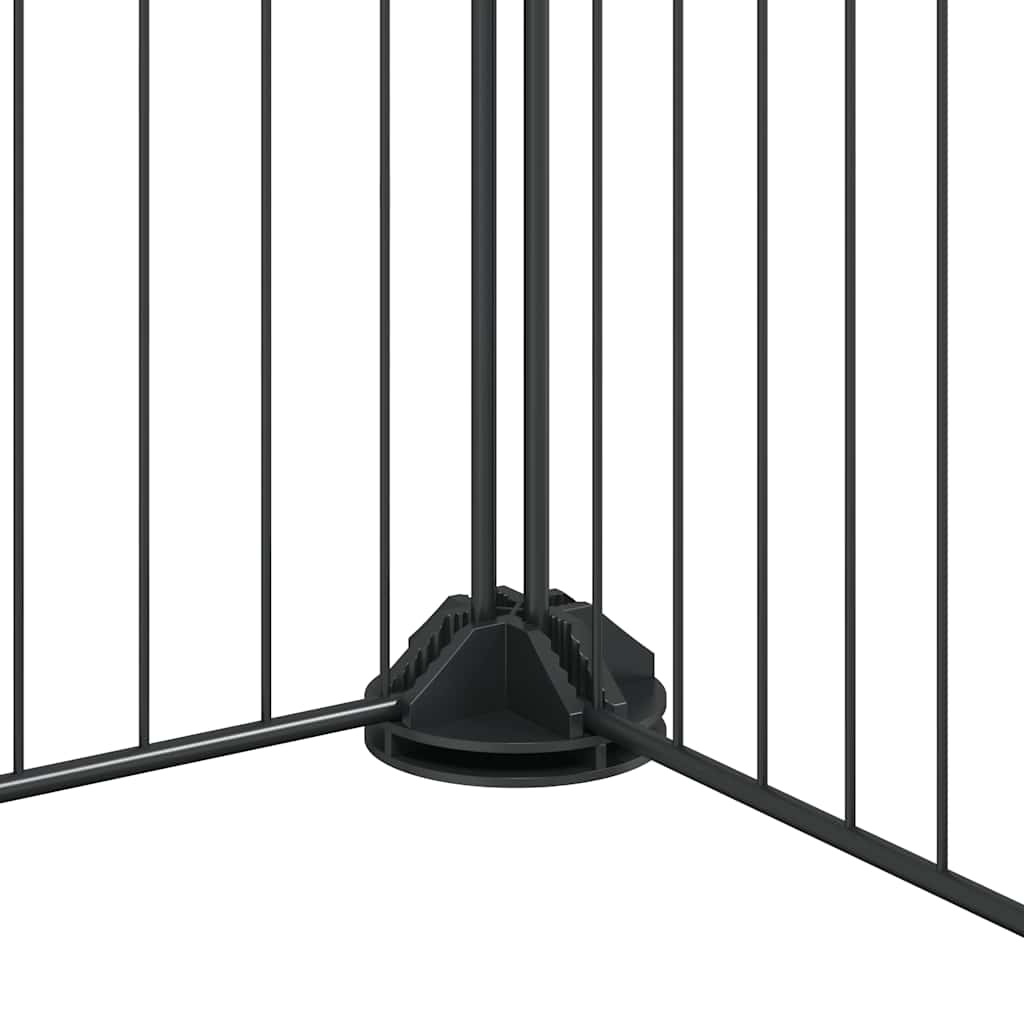 vidaXL Pet Cage | Black | Powder-coated steel | Good for Small to Medium Pets