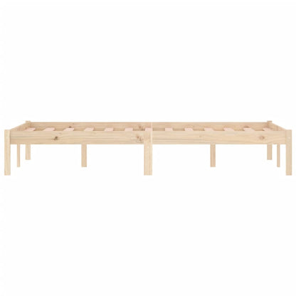 vidaXL Bed Frame without Mattress 137x190 cm Solid Wood Pine  Full