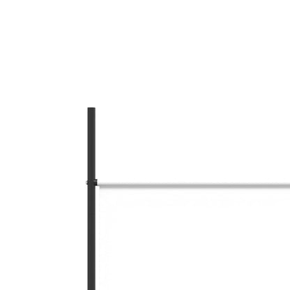 vidaXL 3-Panel Room Divider White 150x200 cm Fabric