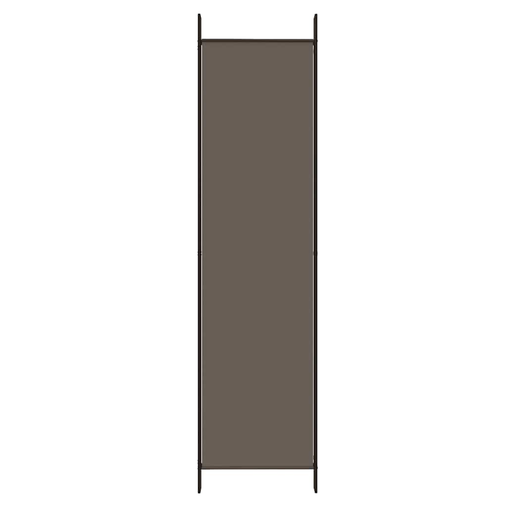 vidaXL 6-Panel Room Divider Anthracite 300x200 cm Fabric