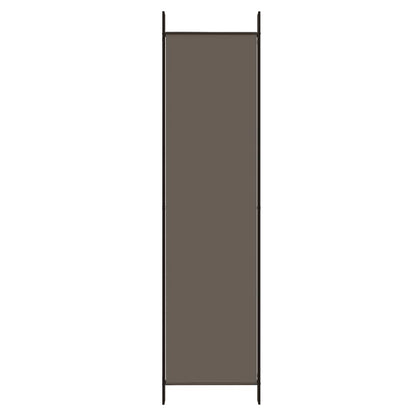 vidaXL 6-Panel Room Divider Anthracite 300x200 cm Fabric