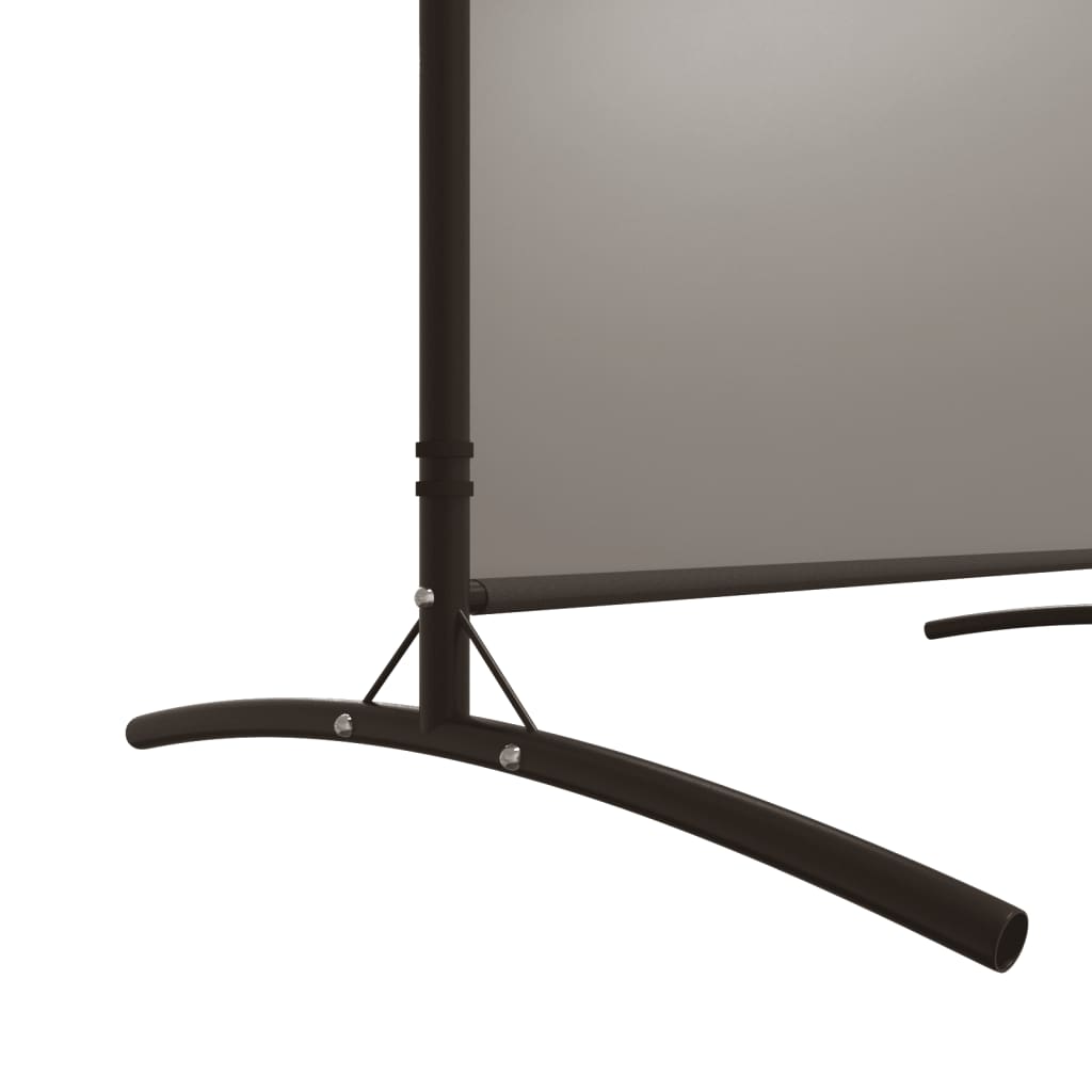 vidaXL 3-Panel Room Divider Anthracite 525x180 cm Fabric