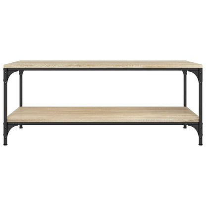 vidaXL Coffee Table Sonoma Oak 80x50x40 cm Engineered Wood