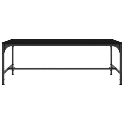 vidaXL Coffee Table Black 100x50x35 cm Engineered Wood