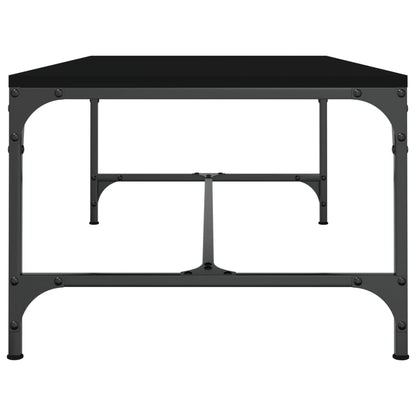 vidaXL Coffee Table Black 100x50x35 cm Engineered Wood
