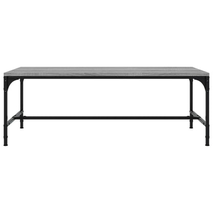 vidaXL Coffee Table Grey Sonoma 100x50x35 cm Engineered Wood