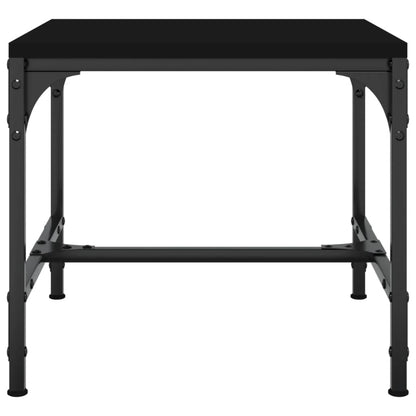 vidaXL Side Tables 2 pcs Black 40x40x35 cm Engineered Wood