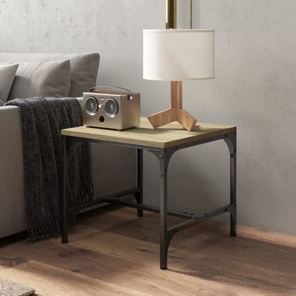 vidaXL Side Tables 2 pcs Sonoma Oak 40x40x35 cm Engineered Wood